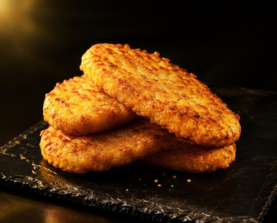 Illustration of 6 Hash Browns